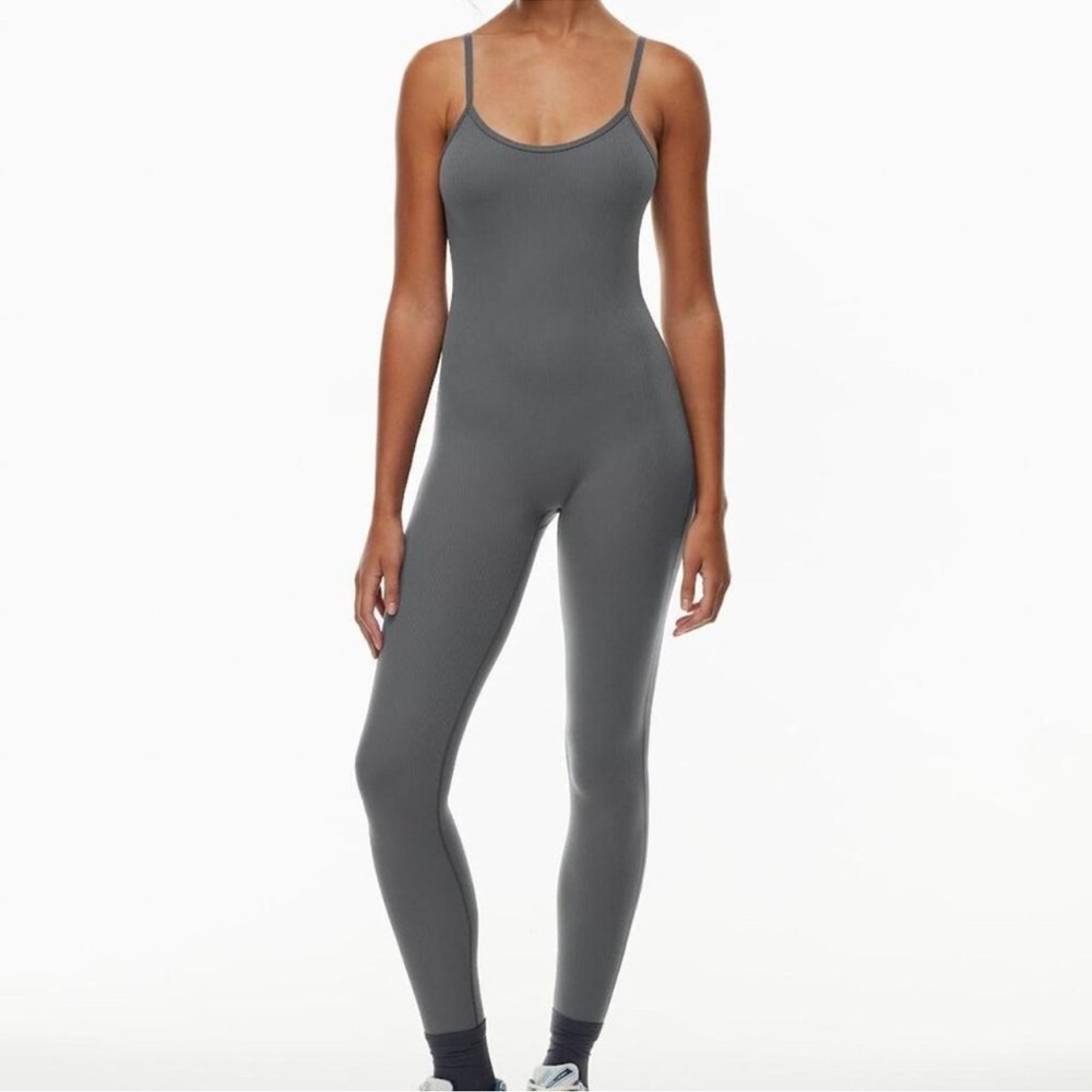 Aritzia TNAction ™ RIB RHYTHM TnaBUTTER Rib Rhythm Jumpsuit Medium